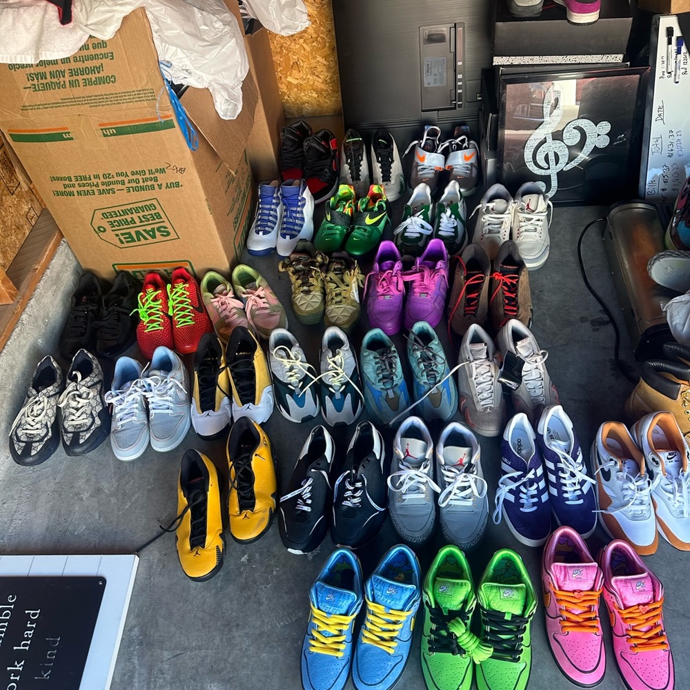 Nike and Adidas Colorful Sneakers Collection